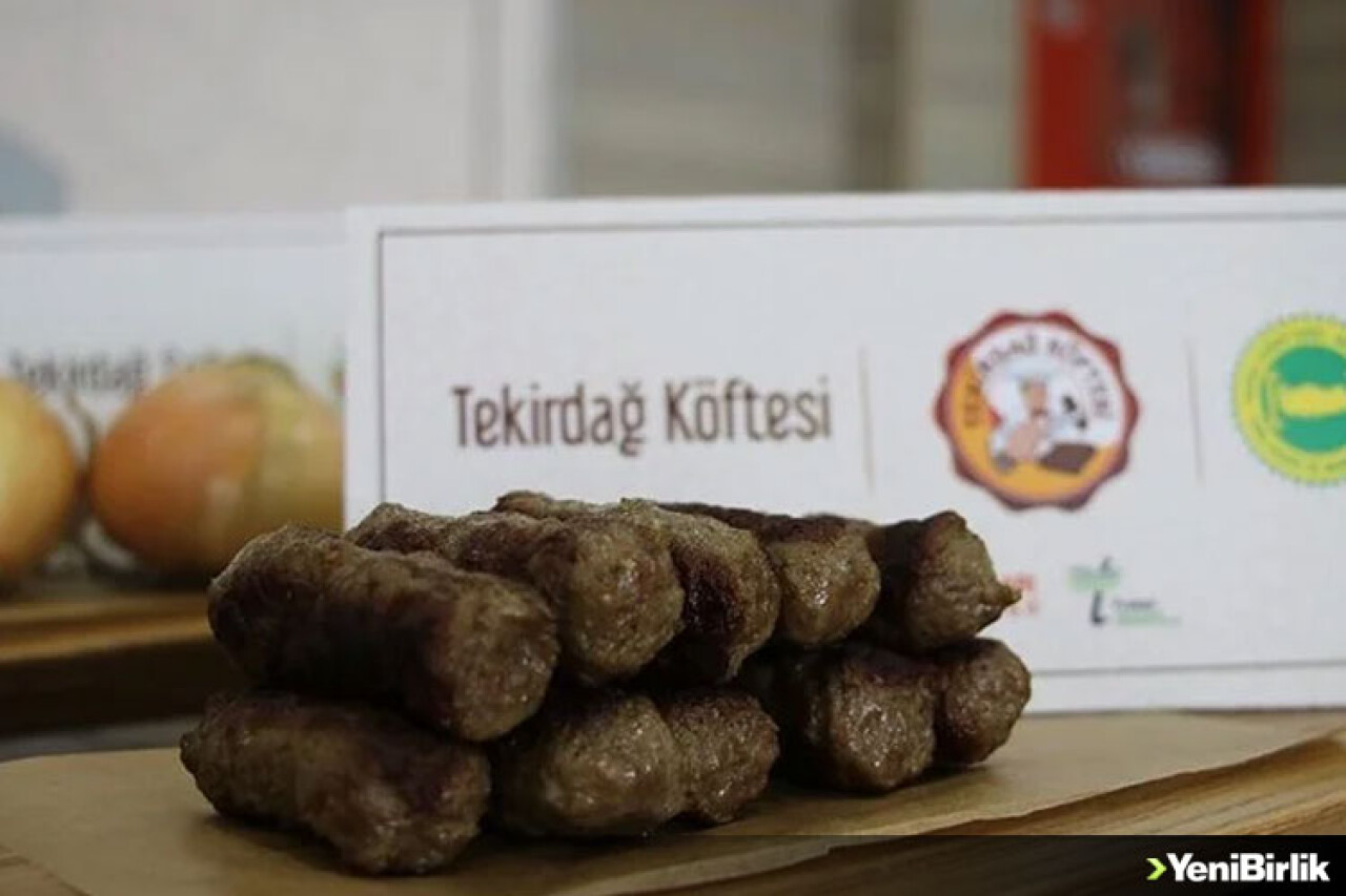 Tekirdağ'da "Türk Mutfağı Haftası" etkinliğinde tescilli lezzetler katılımcılara ikram edildi