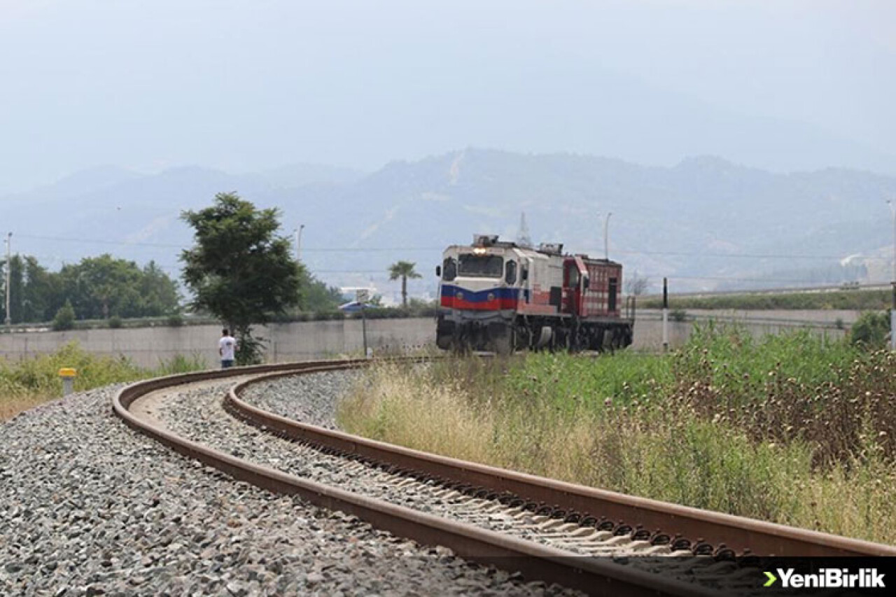 Denizli'deki selde zarar gören tren yolu onarıldı