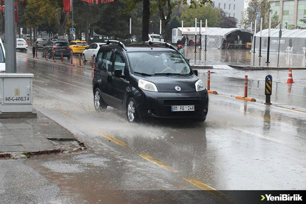 Şanlıurfa ve Malatya'da yağmur etkili oldu