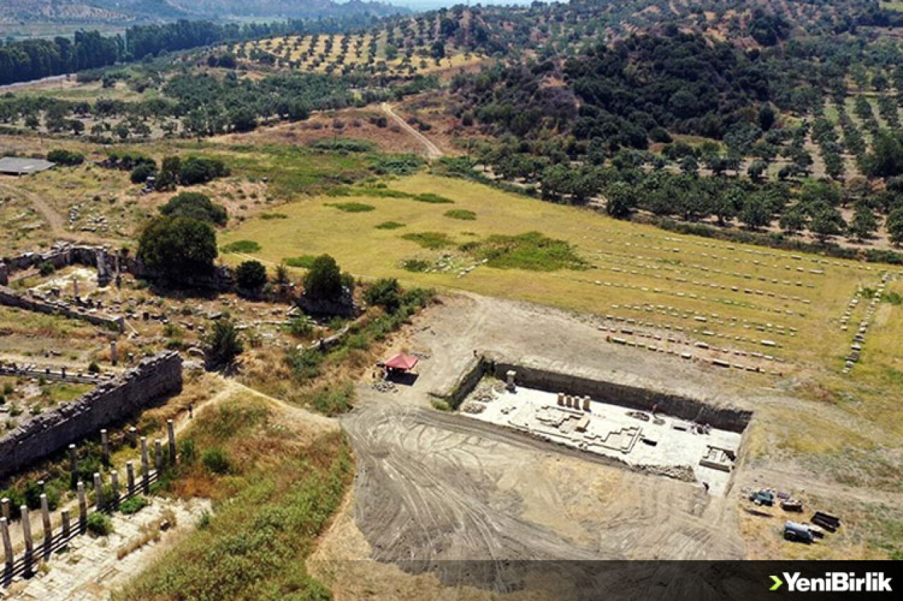 Aydın'daki Zeus Tapınağı'nda "sunak" keşfedildi