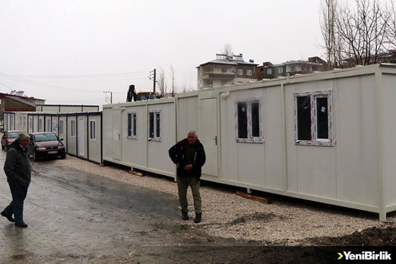 Kahramanmaraş Göksun'da esnaf için konteyner iş yerleri kuruluyor