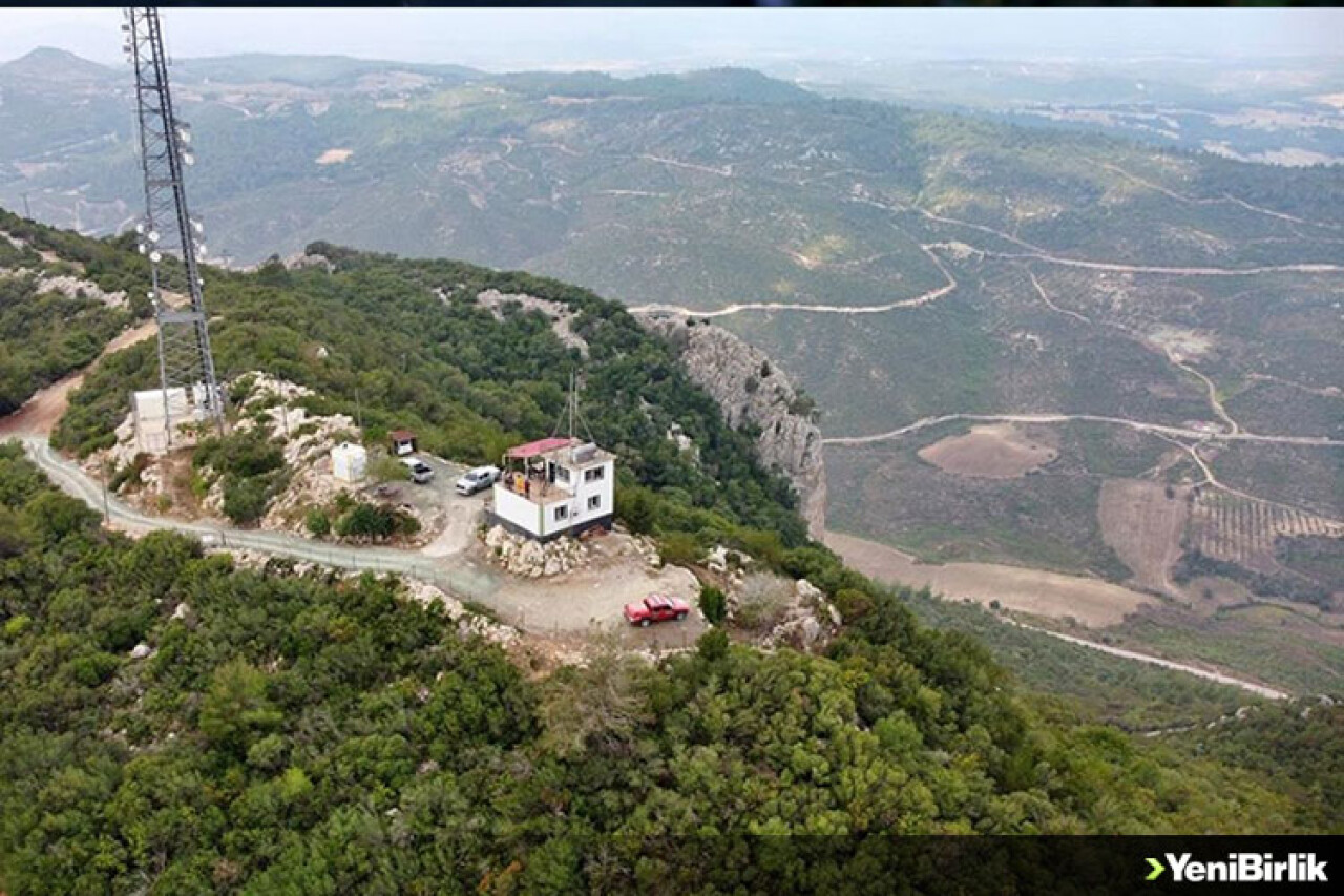 Osmaniye'de ormanlar 10 yangın kulesinden gözetleniyor