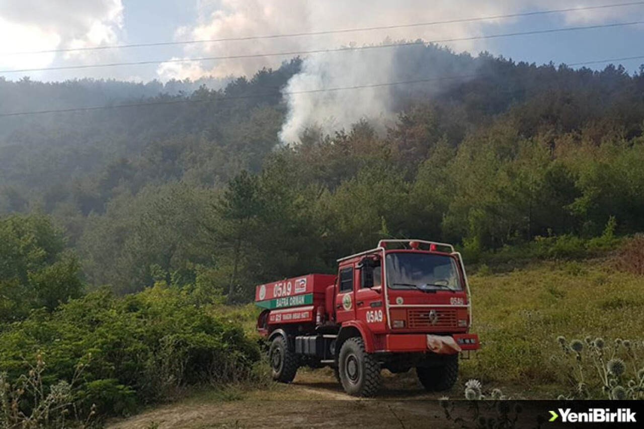 Bafra'daki orman yangını 12 saat sonra kontrol altına alındı