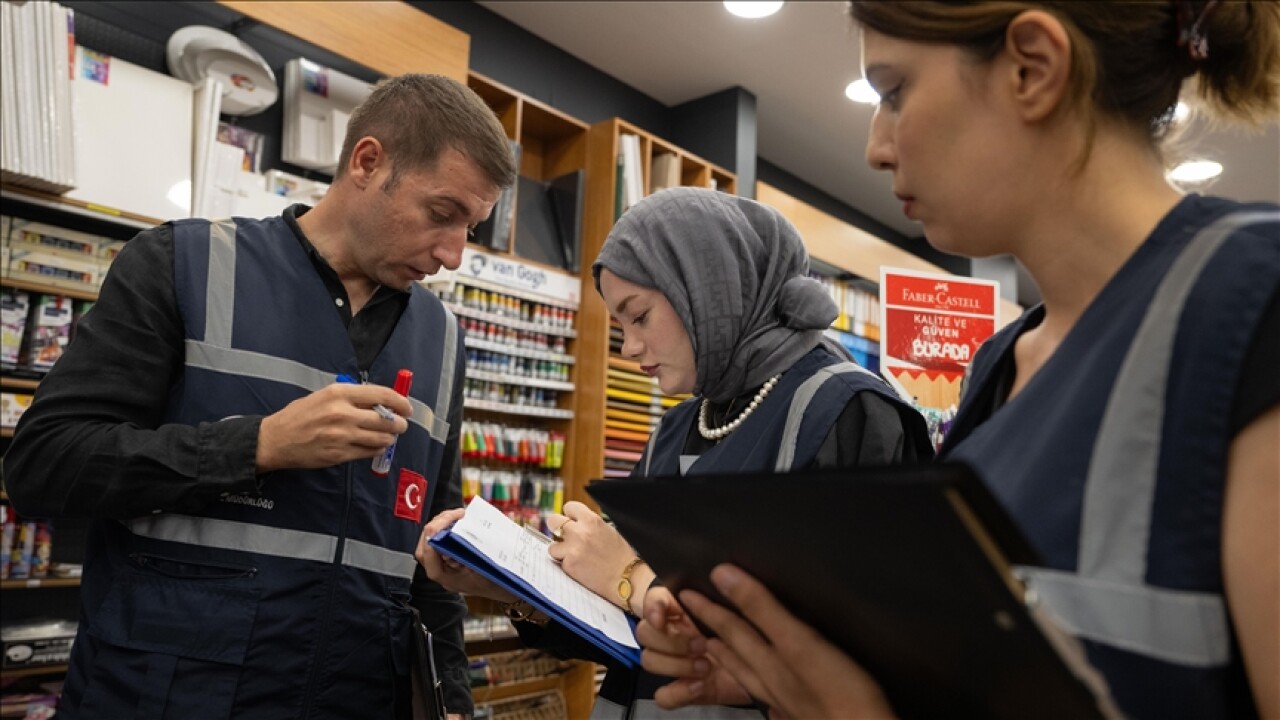 Kırtasiye ve okul ürünlerine sıkı denetim