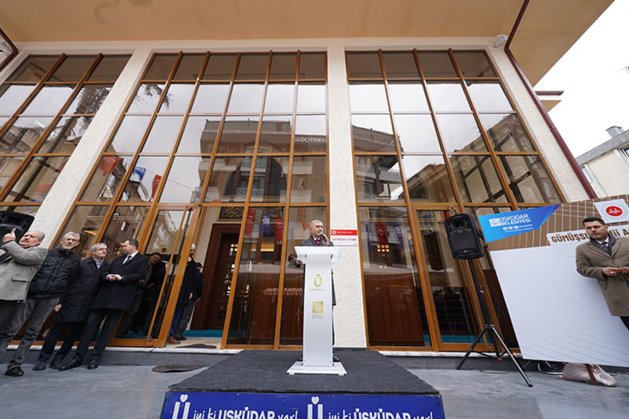 Üsküdar Gümüşsu Cami ibadete açıldı