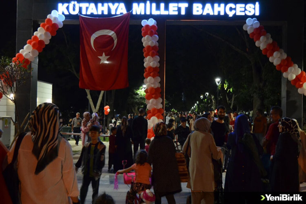 Kütahya Millet Bahçesi'nin açılışı yapıldı