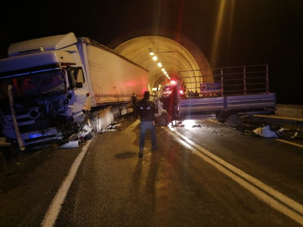 Artvin'de meydana gelen trafik kazasında 2 kişi yaralandı