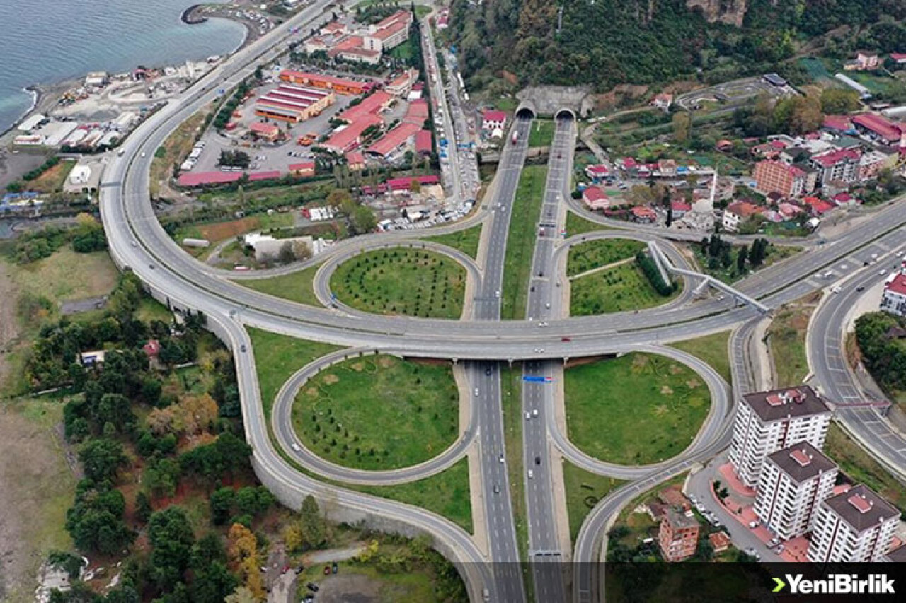 Trabzon'da ulaşım tünellerle kolaylaştı