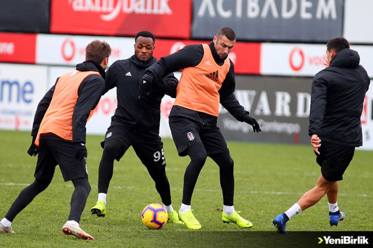 Beşiktaş Taktik Çalıştı