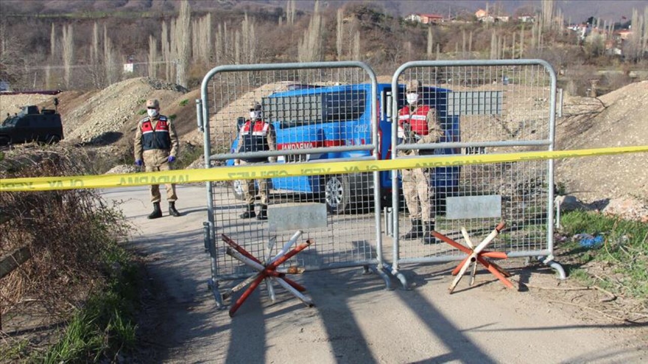 Amasya'da bir köy karantinaya alındı