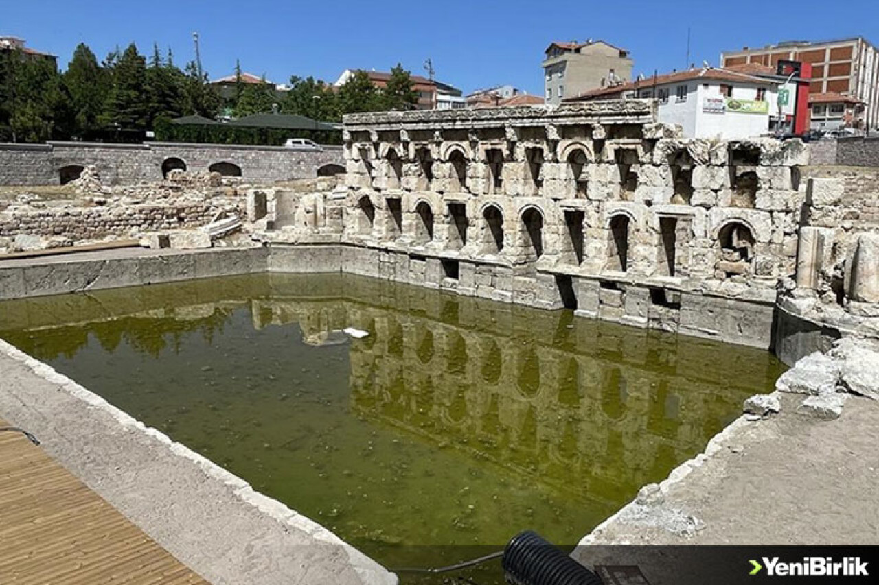 Yozgat'taki tarihi Roma hamamı 15 Ağustos'ta turizme açılacak