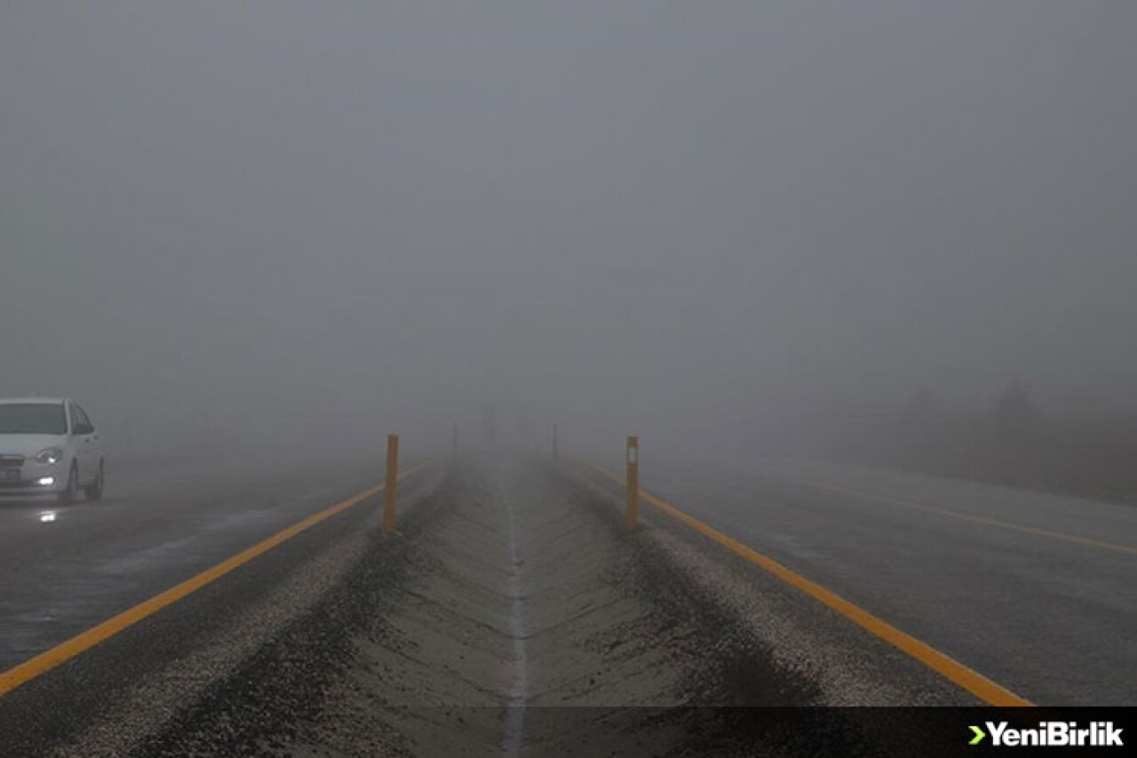 Kastamonu'da sis etkili oluyor