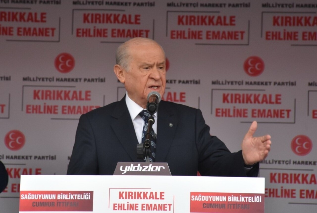 Bahçeli: “Size Bu ülkeyi Bırakırsak Gök Girsin Kızıl çıksın” 