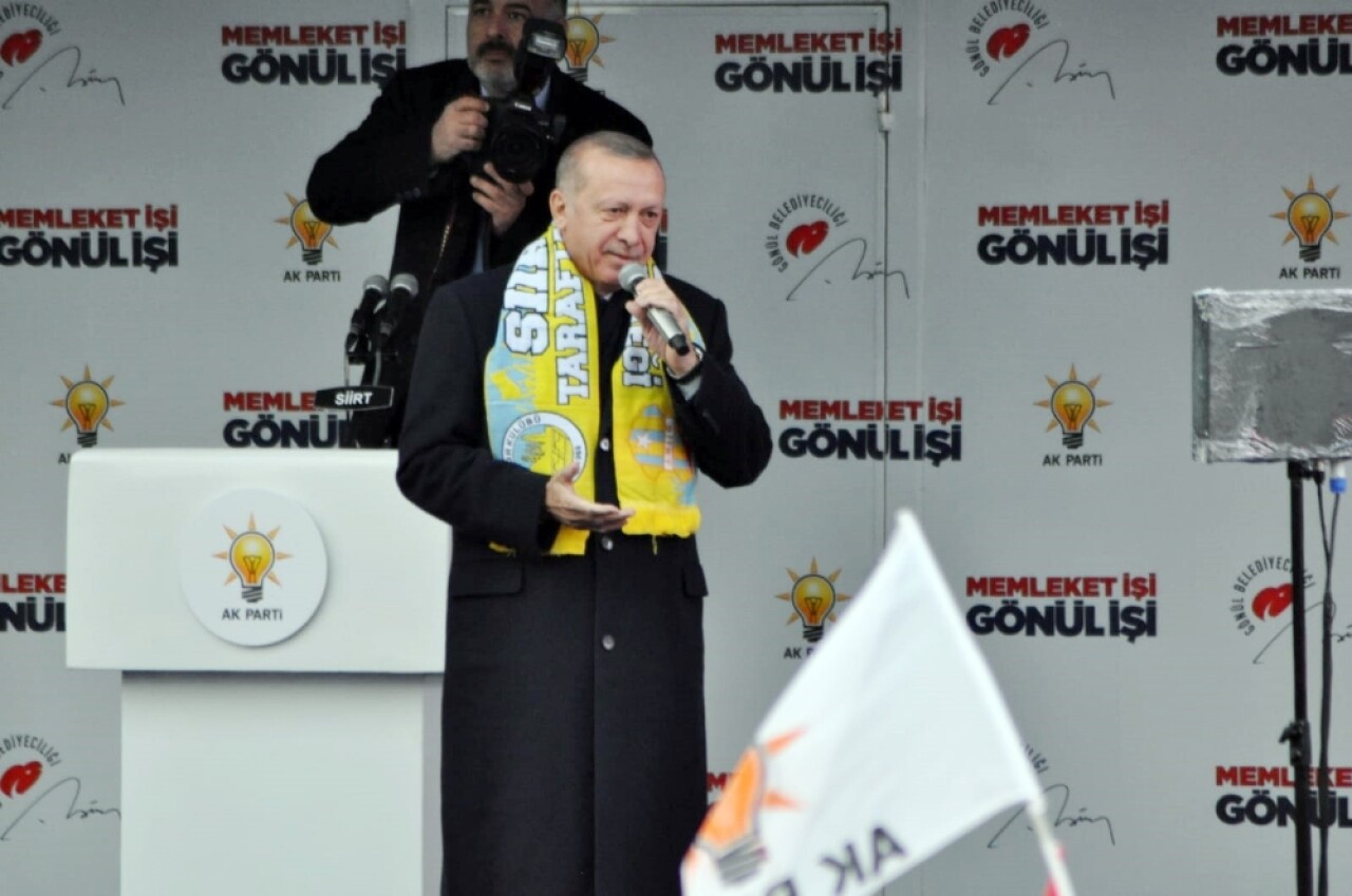 Cumhurbaşkanı Erdoğan Siirt’te 