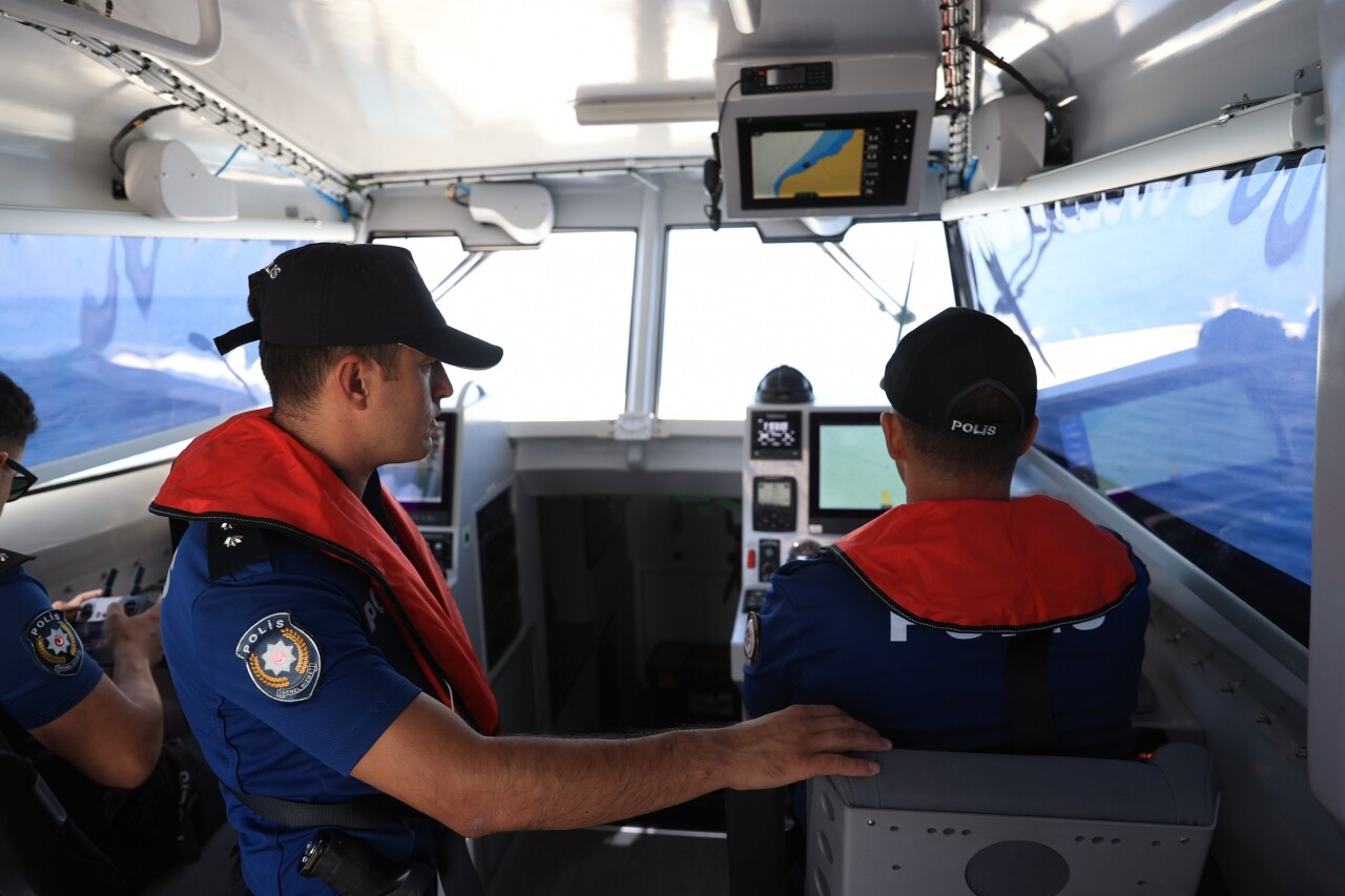 Edirne'de deniz polisi göreve başladı