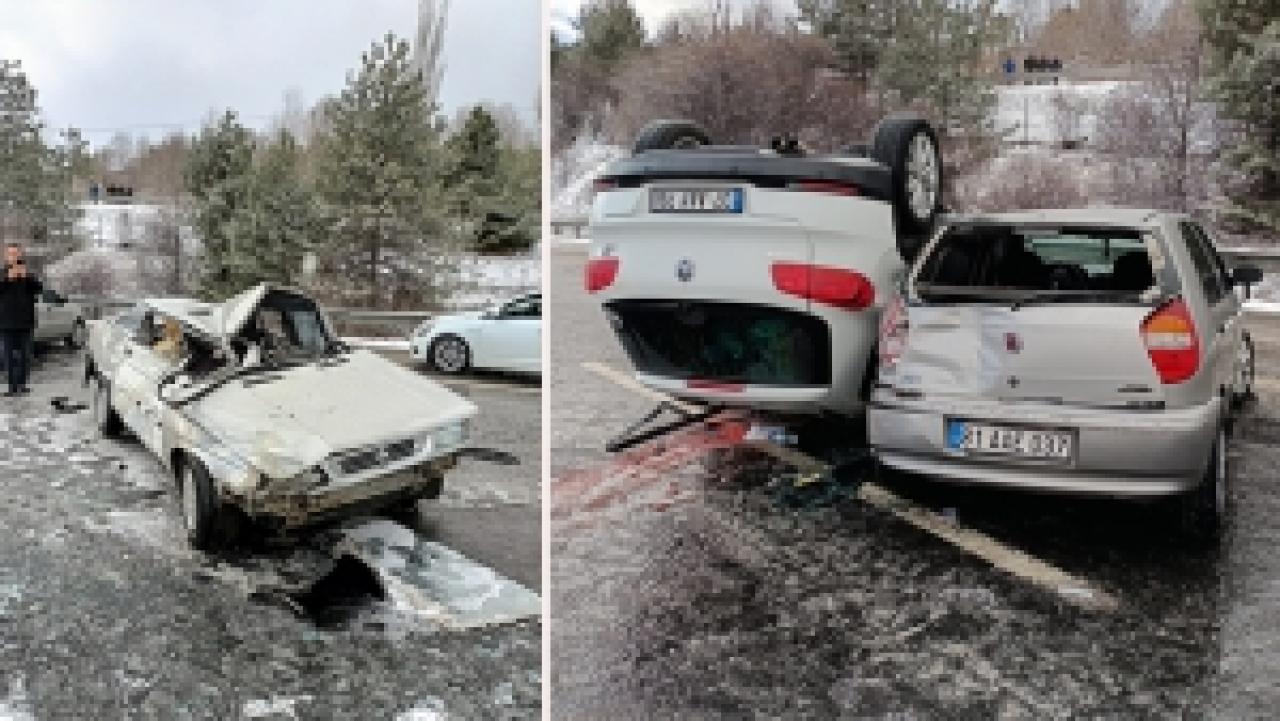 Bolu’da 12 Aracın Çarpıştığı Zincirleme Kaza; İstanbul Yönü Kapandı