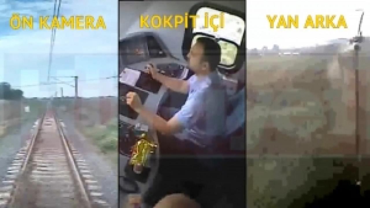 Çorlu'daki faciaya sebep olan tren kazasının görüntüleri ortaya çıktı