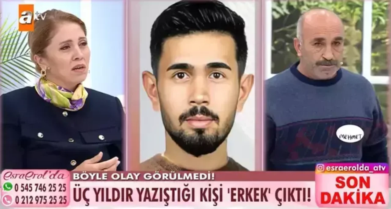 1 Milyon TL’lik Dolandırıcılık Hikayesi Esra Erol’da Ortaya Çıktı! 3 Yıl Boyunca Erkekle Yazıştı 6