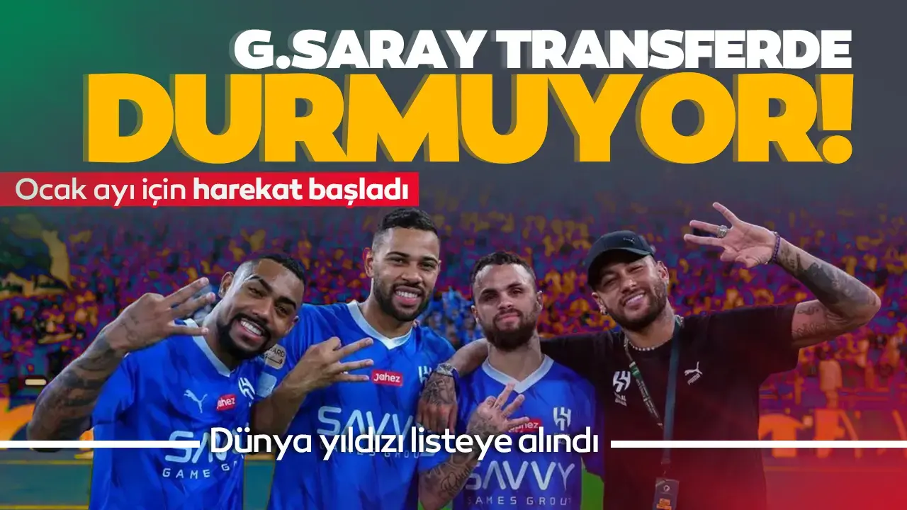 Galatasaray'a dünya yıldızı transfer! Ocak ayında bomba patlayacak