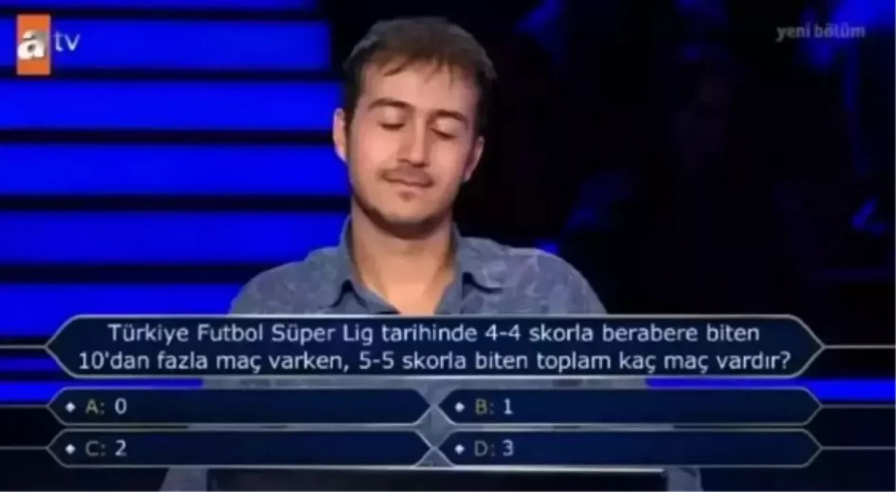 Türkiye Futbol Süper Lig Tarihinde 5-5 Skorla Biten Toplam Kaç Maç Vardır?