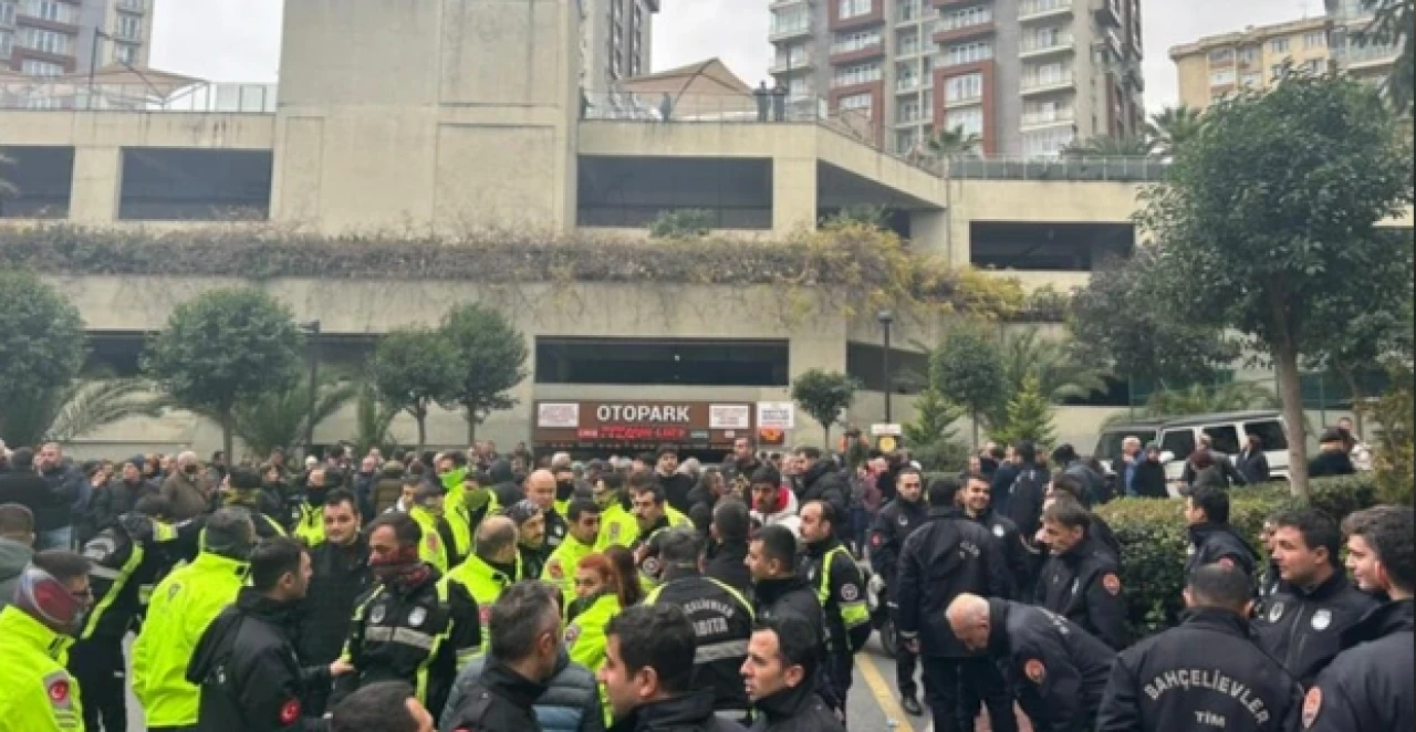 Bahçelievler'de site sakinleri ile belediye arasında otopark tartışması: Haraç almak istiyorlar!