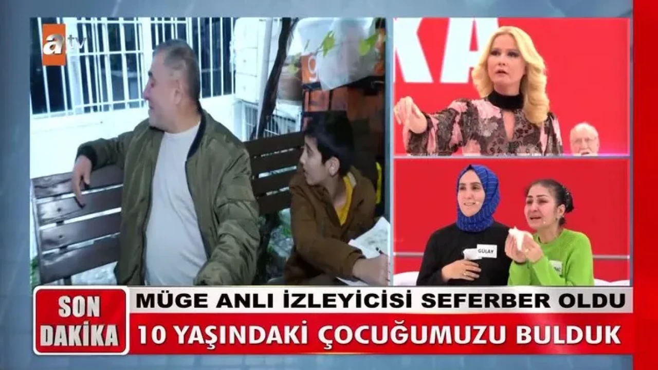 Müge Anlı'nın Programı Bir Çocuğun Daha Hayatını Kurtardı! 10 Yaşındaki Fırat'ın Kayıp Hikayesi