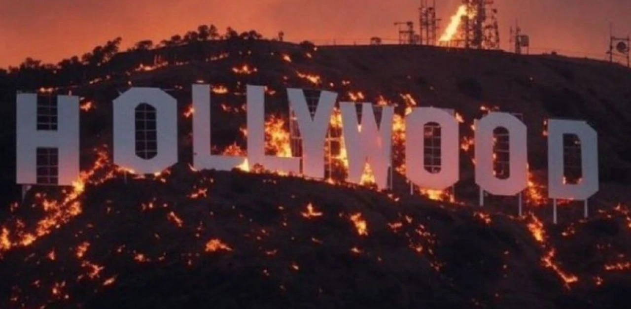 HOLLYWOOD yazısı yandı mı, gerçek ne? Amerika'da yangın devam ediyor mu?