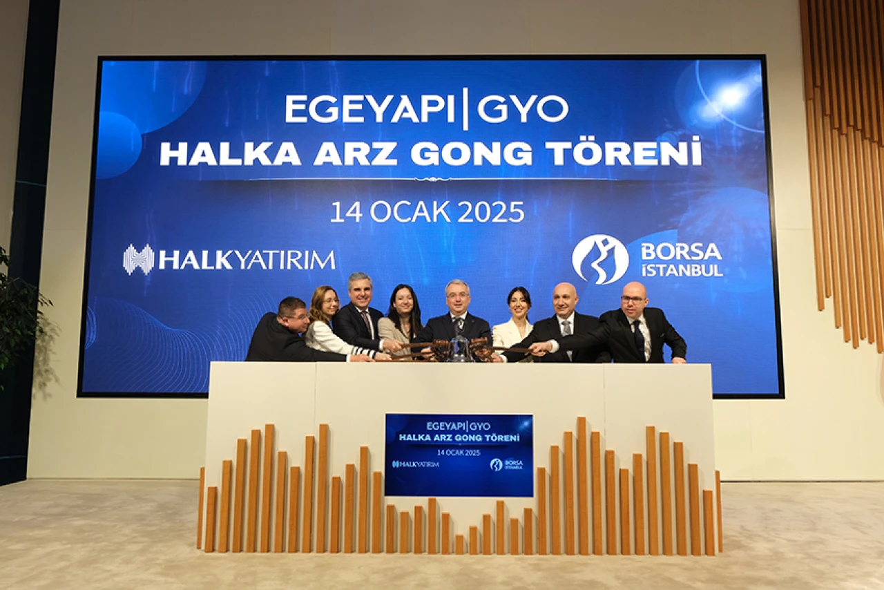 Borsa İstanbul'da gong EgeYapı Avrupa GYO için çaldı