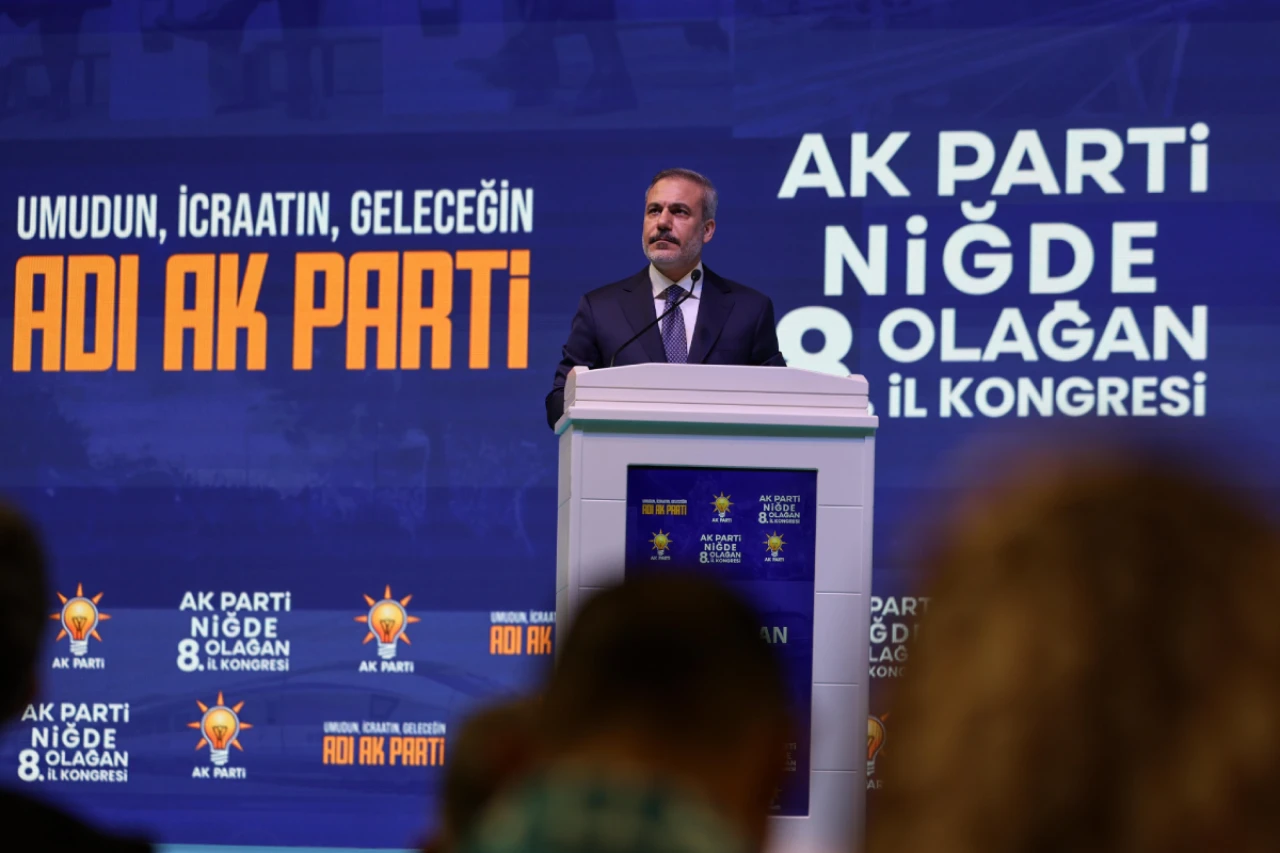 Dışişleri Bakanı Hakan Fidan, AK Parti Niğde Kongresi’nde Suriye ve Filistin'e Dair Önemli Mesajlar Verdi!