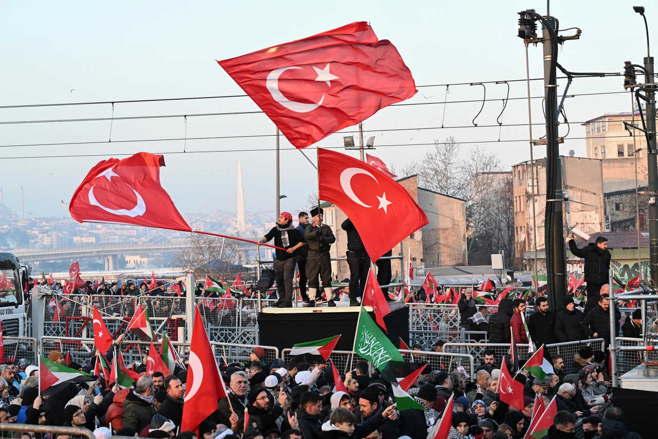 İstanbul'da büyük Gazze buluşması