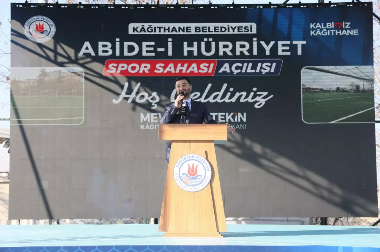 Kâğıthane Belediyesi'nden sporseverlere yeni tesis