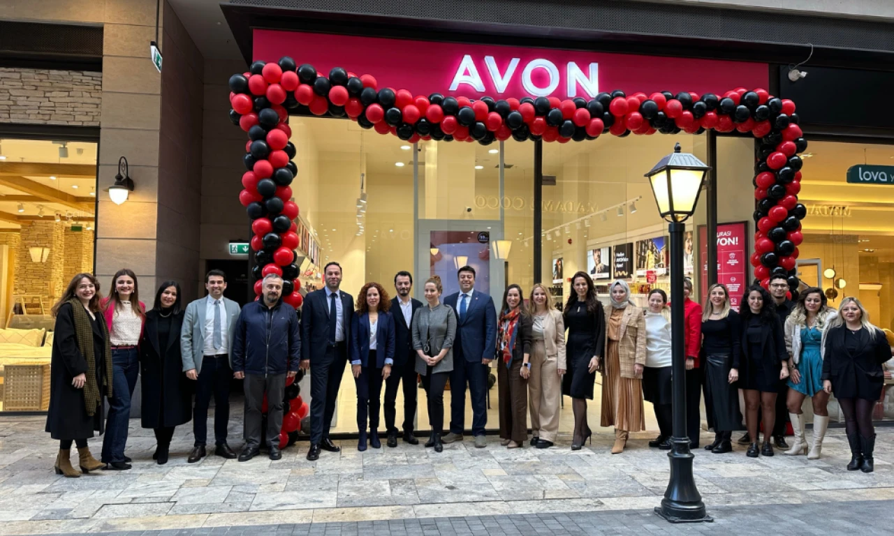 Kozmetik markası Avon yeni mağazasını açtı! Avon'un 85. şubesi nereye açıldı?