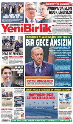 YeniBirlik Gazetesi | 07 Ocak 2025