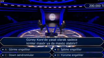 Güney Kore’de Yasal Olarak Sadece Kimler Masör ya da Masöz Olabilir? Kim Milyoner Olmak İster'de 200.000 TL’lik Soru