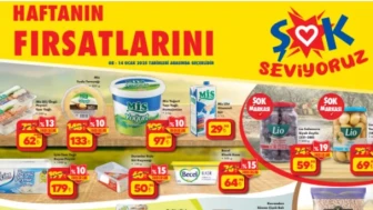 ŞOK 8 Ocak 2025 Çarşamba Haftanın Fırsatları! Gıda, Atıştırmalık ve Kişisel Bakım Ürünlerinde Büyük İndirim!