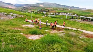 Deprem sonrası Perre Antik Kenti'nde kazı çalışmaları yeniden başladı