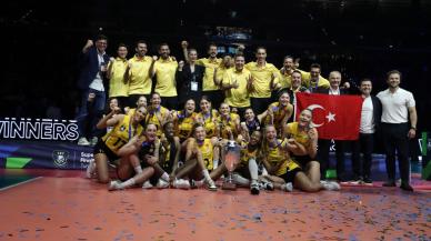 CEV Şampiyonlar Ligi şampiyonu Vakıfbank yurda dönüş yaptı