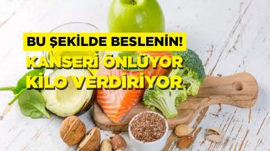 Bu diyet hem kanseri önlüyor hem kilo verdiriyor!