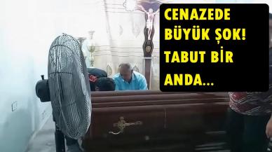 Cenazede büyük şok! Tabut bir anda…