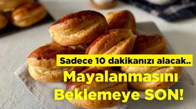 Artık Mayalanmasını Beklemeye Son! Bu Tarif Sadece 10 Dakikada Yapılıyor..