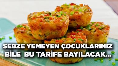 Sebze yemeyen çocuklarınız bile bu tarife bayılacak!