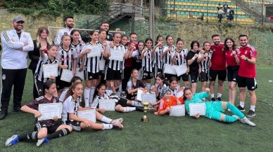 Beşiktaş, U13 Minik Kızlar Ligi'nde şampiyon