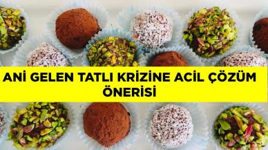 Tatlı Krizlerine Acil Çözüm! Sadece Birkaç Dakikanızı Alacak