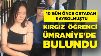 Kaybolan Kırgız üniversite öğrencisinden 10 gün sonra iyi haber