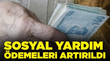 Yaşlı ve engelli aylığı yükseltildi