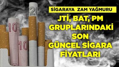 Güncel Sigara Fiyatları JTİ, BAT, PM Sigara Grupları Fiyat Listesi 10 Temmuz 2023