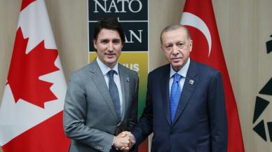 Erdoğan, Kanada Başbakanı Trudeau ile görüştü