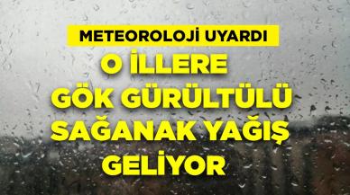 O İllere Sağanak Yağış Geliyor