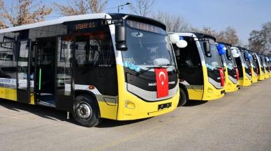 İnegöl'deki halk otobüsünde "ayet" reklamı