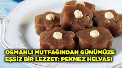 Osmanlı Mutfağından Günümüze Eşsiz Bir Lezzet: Pekmez Helvası